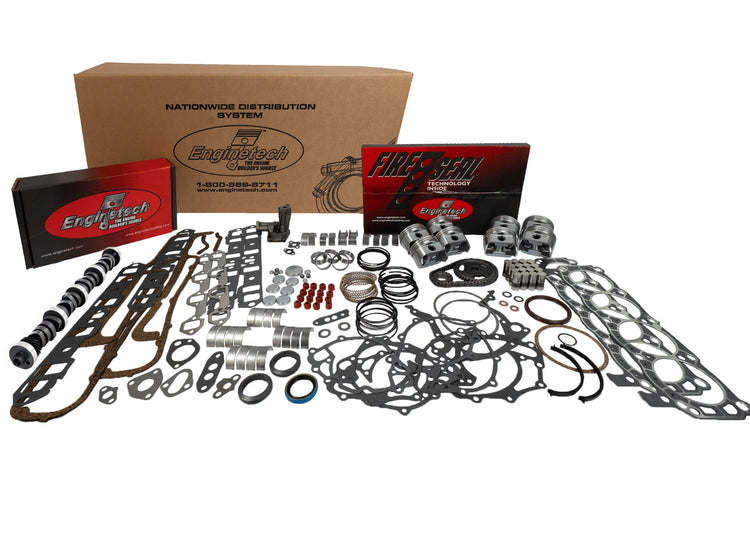 Enginetech Engine Master Rebuild Kit for Ford Car and Truck - Part MKF302E