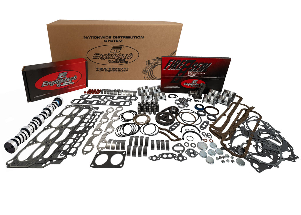 Enginetech MKF302KP Premium Engine Master Rebuild Kit for Ford Cars and Trucks