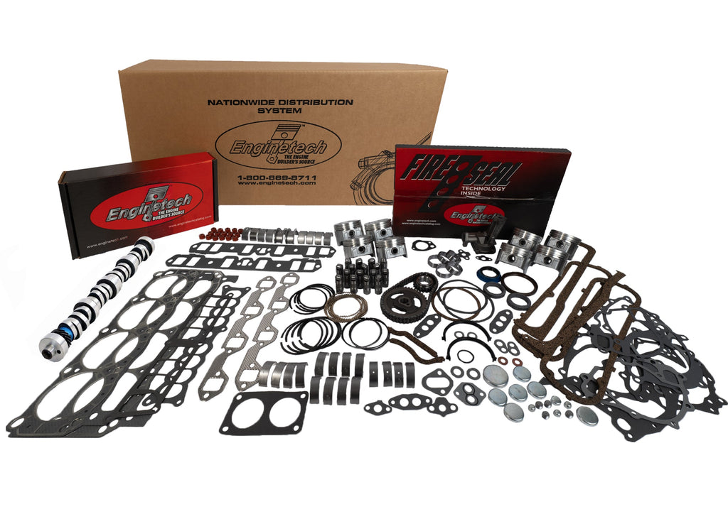 Enginetech Premium Engine Master Rebuild Kit for Ford Cars and Trucks (Part MKF302LP)
