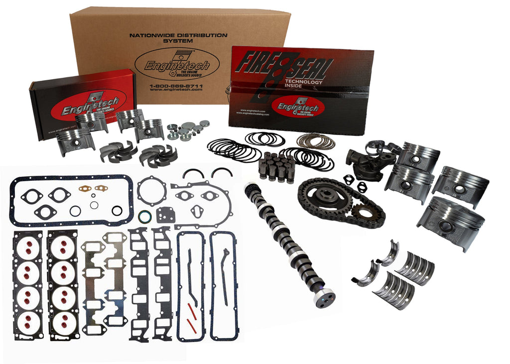 Enginetech MKF360 Engine Master Rebuild Kit for Ford Cars and Trucks