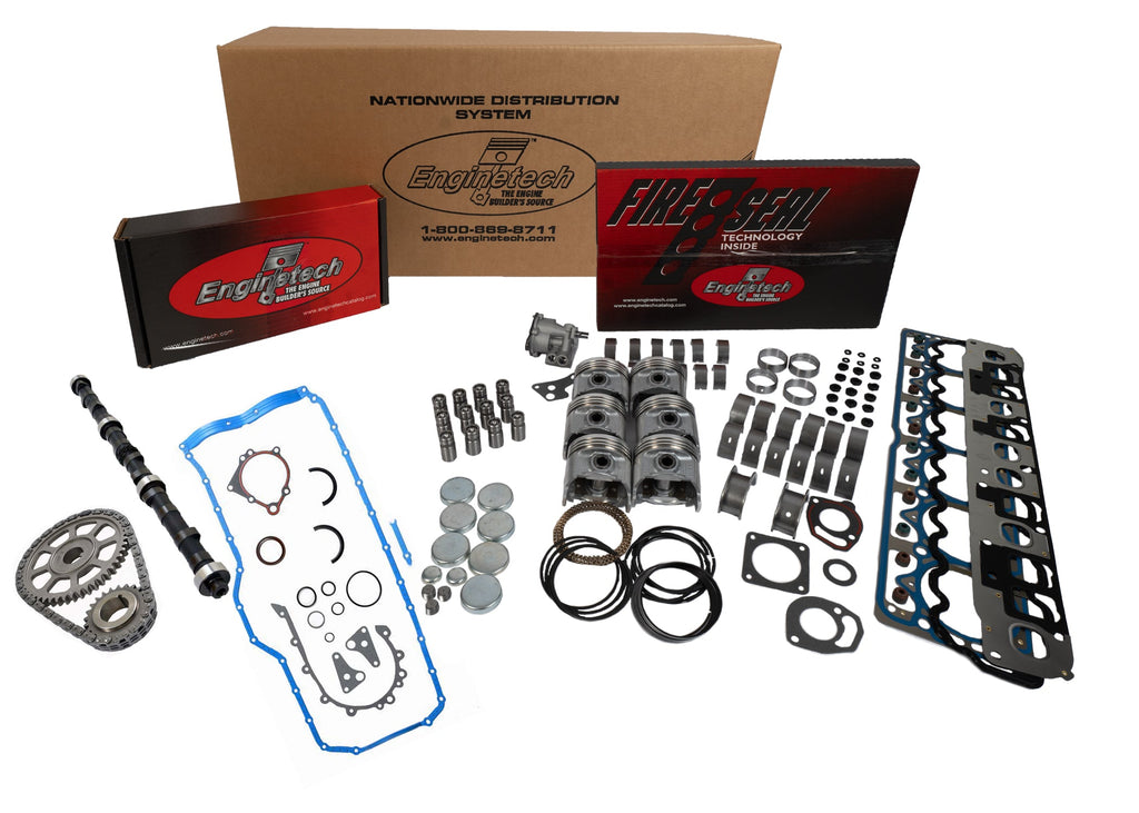 Enginetech MKJ242GP Premium Engine Master Rebuild Kit for Jeep Cars and Trucks