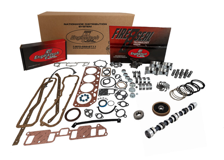 Enginetech MKP151RC Engine Master Rebuild Kit for Pontiac Cars and Trucks
