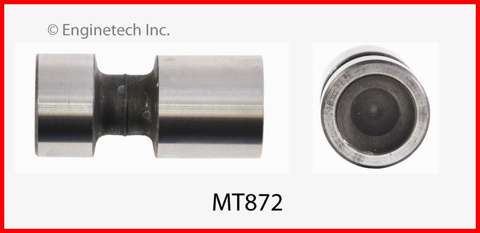 Enginetech MT872 Engine Valve Lifter - 122 Tray for Ford and Mercury Engines