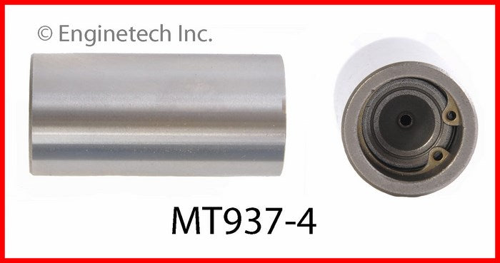Enginetech MT937-4 Engine Valve Lifter 4 Pack for Classic Chrysler and Dodge Models