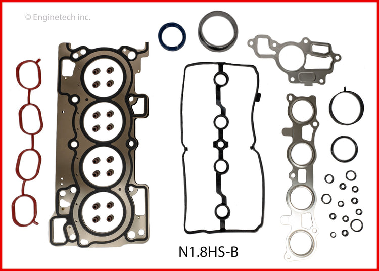 Enginetech Nissan Engine Cylinder Head Gasket Set for Sentra Models (2013-2019)