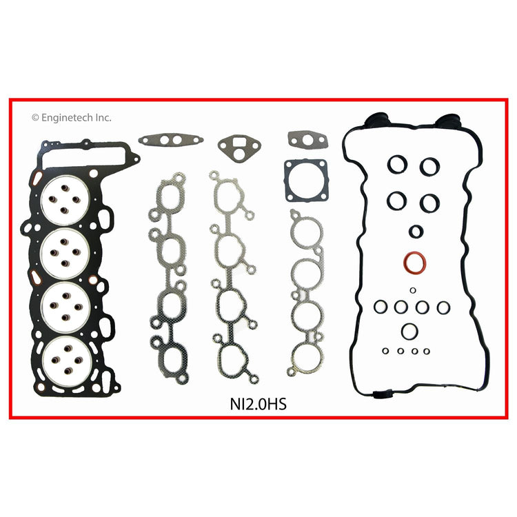 Enginetech NI2.0HS Engine Cylinder Head Gasket Set for Nissan and Infiniti Vehicles