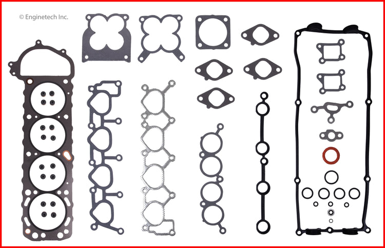 Enginetech Engine Cylinder Head Gasket Set for Nissan Frontier and Xterra - Part NI2.4HS-GWB