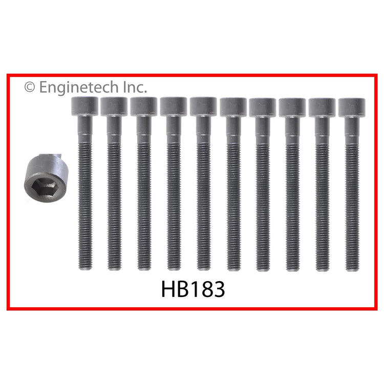 Enginetech Engine Cylinder Head Gasket Set for Nissan Frontier and Xterra - Part NI2.4HS-GWB
