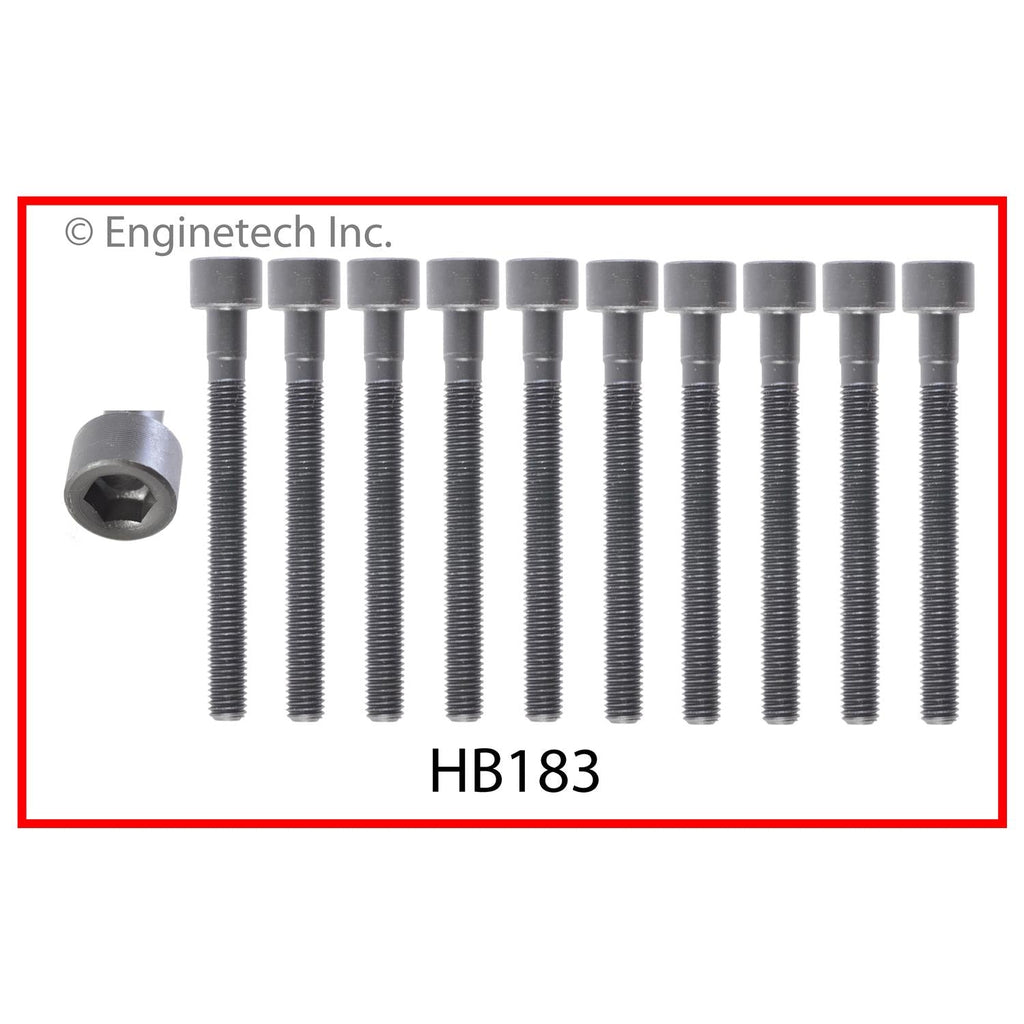 Enginetech NI2.4HS-JWB Engine Cylinder Head Gasket Set for Nissan Altima with Head Bolts
