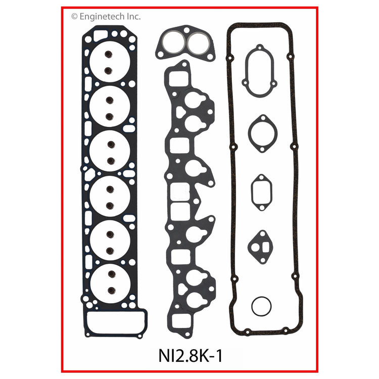 Enginetech Engine Full Gasket Set for Nissan 280Z and 280ZX – Part NI2.8K-1