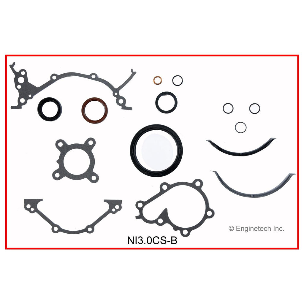 Enginetech Engine Full Gasket Set for 1993 Nissan Quest - Part Number NI3.0K-6