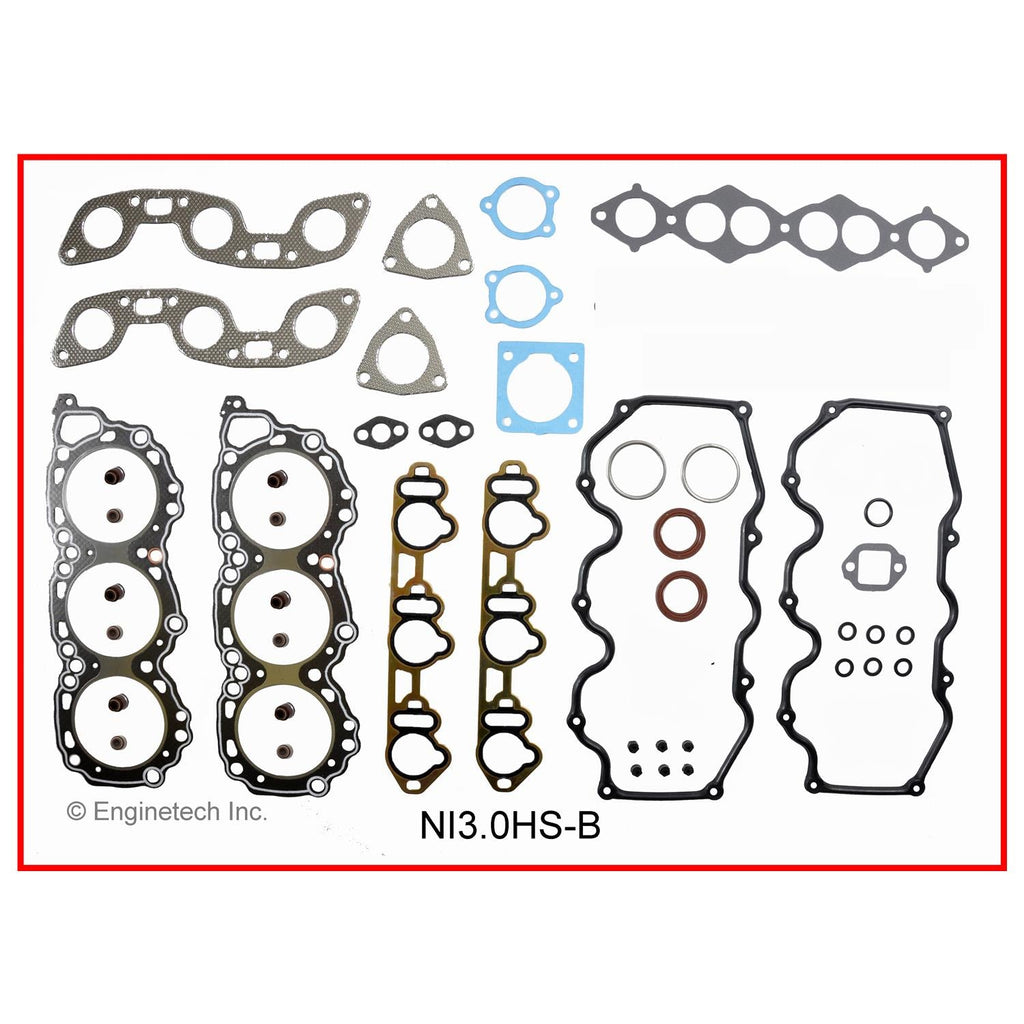 Enginetech Engine Full Gasket Set for Nissan Quest 1993-1998 – Part NI3.0K-7
