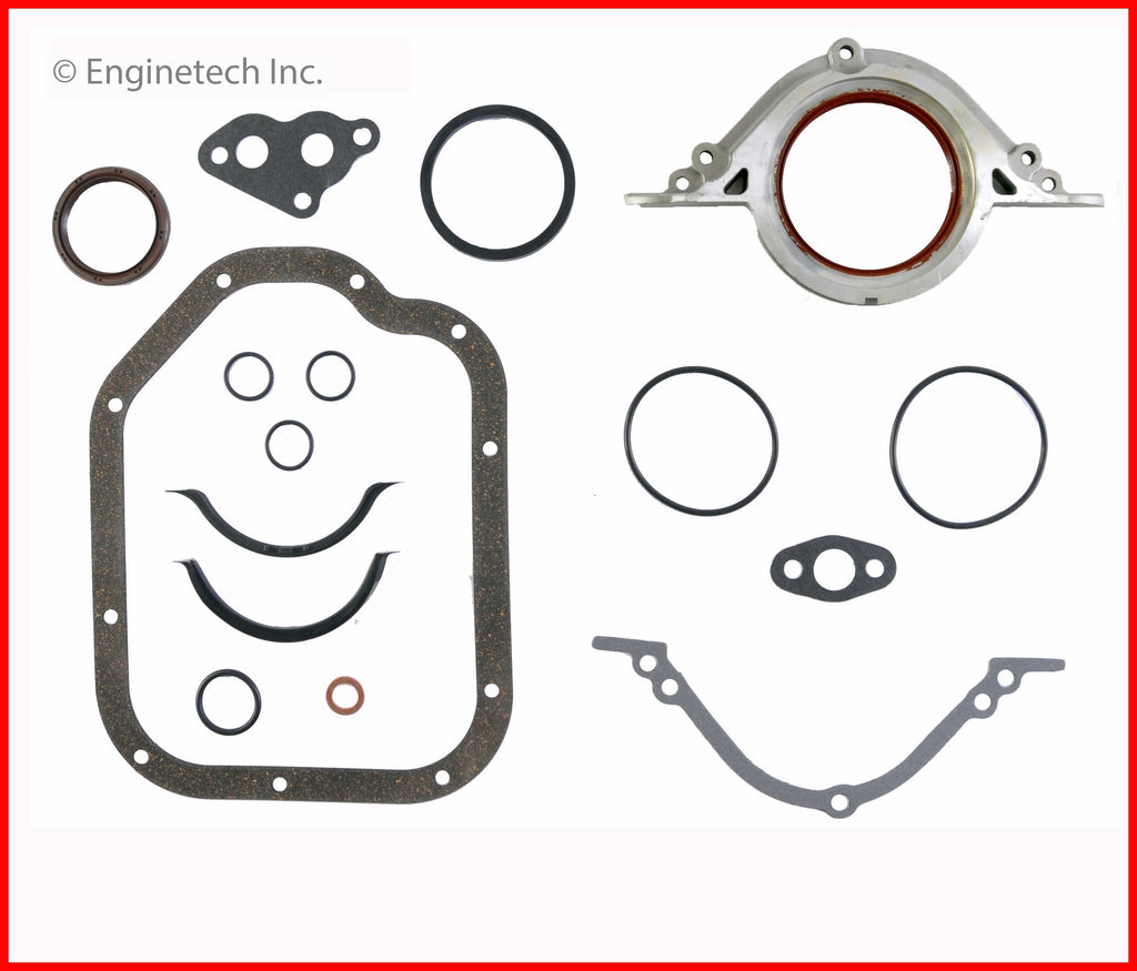 Enginetech NI3.5CS-C Engine Lower End Gasket Set for Nissan and Infiniti Vehicles