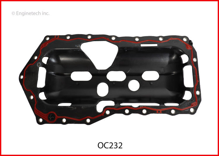 Enginetech OC232 Engine Oil Pan Gasket for GMC and Chevrolet Cars and Trucks