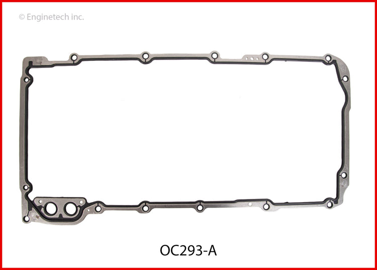 Enginetech Engine Oil Pan Gasket for GMC and Chevrolet Cars and Trucks (Part OC293-A)
