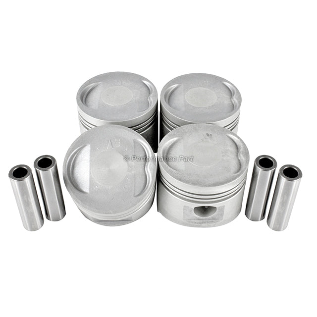 Pistons w/ Rings for 83-88 Dodge 2.0L L4 SOHC 8v