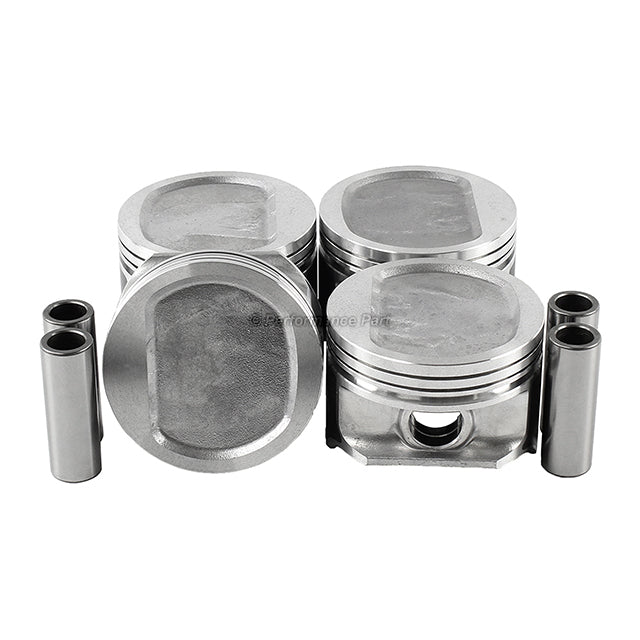 Pistons w/ Rings for 96-02 Dodge 2.5L L4 OHV 8v N/R