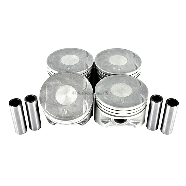 Pistons w/ Rings for 92-96 Dodge 1.8L L4 SOHC 16v