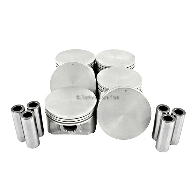 Pistons w/ Rings for 99-01 Hyundai 2.5L V6 DOHC 24v