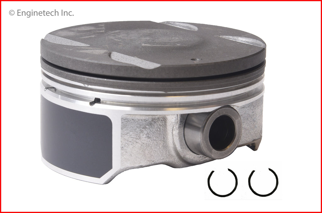 Enginetech P1507(4)STD Engine Piston Set Without Rings for Chevrolet Cruze and Sonic