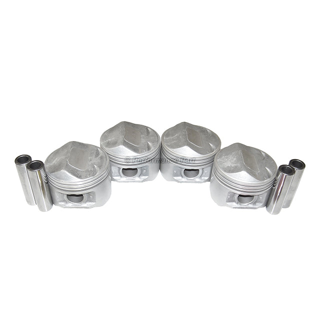 Pistons w/ Rings for 01-10 Chrysler 2.4L L4 DOHC 16v