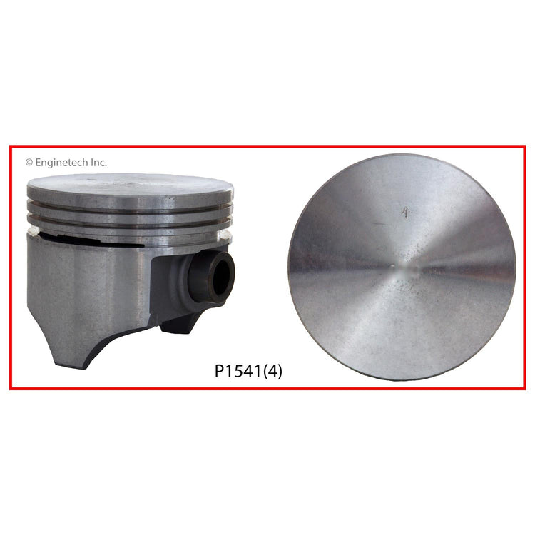 Enginetech P1541(1)STD Engine Single Piston for Ford Tempo (1984-1993)