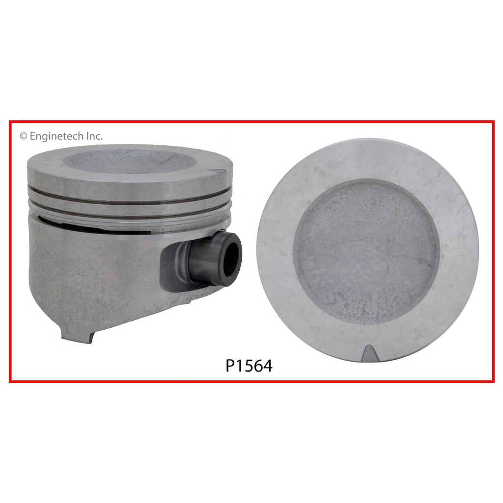 Enginetech P1564(1).50 Engine Single Piston Without Rings for Ford Bronco II & Ranger