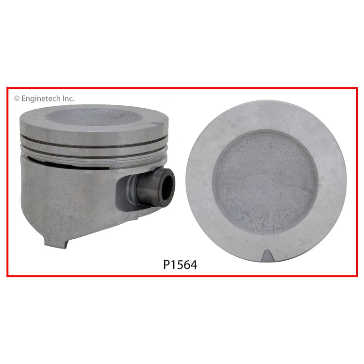 Enginetech P1564(1).75 Engine Single Piston Without Rings for Ford Bronco II & Ranger