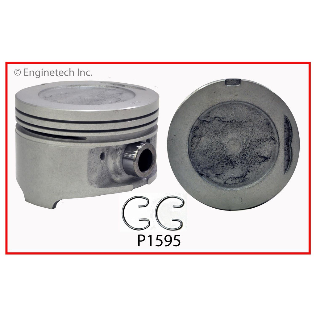 Enginetech P1595(1).50 Engine Single Piston Without Rings for Toyota 4Runner (1985-1994)