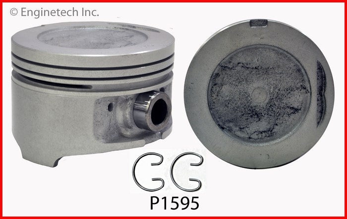 Enginetech P1595(4).50 Engine Piston Set Without Rings for Toyota 4Runner (1985-1994)