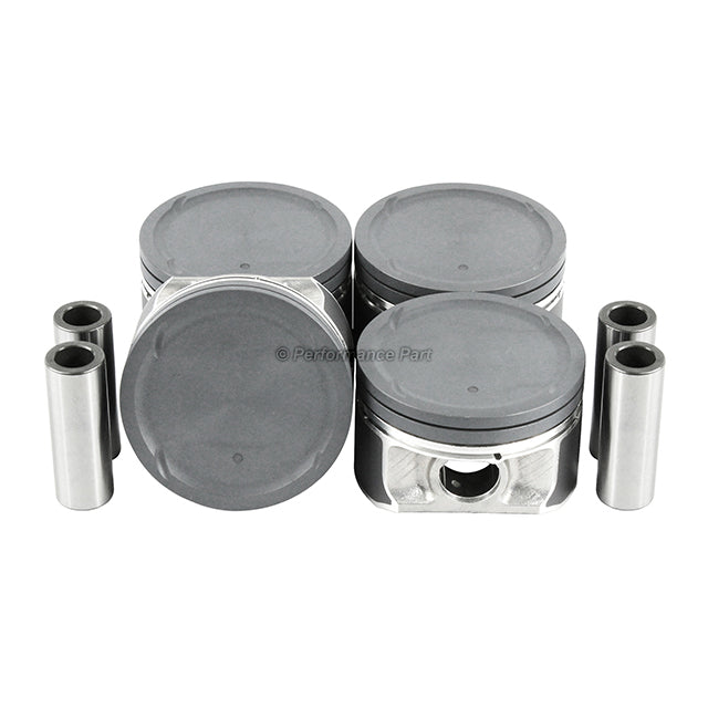 Pistons w/ Rings for 03-06 Mitsubishi 2.0L L4 DOHC 16v