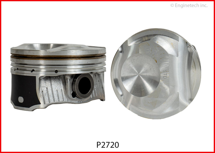 Enginetech P2720(6).50 Engine Piston Set Without Rings for Ford and Lincoln Models