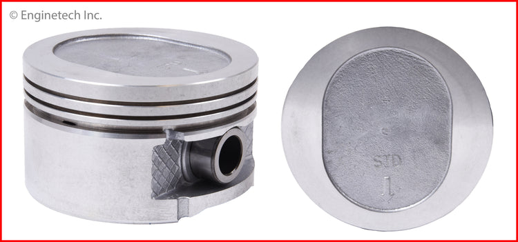 Enginetech P3003(1).50 Engine Single Piston Without Rings for Chrysler Vehicles