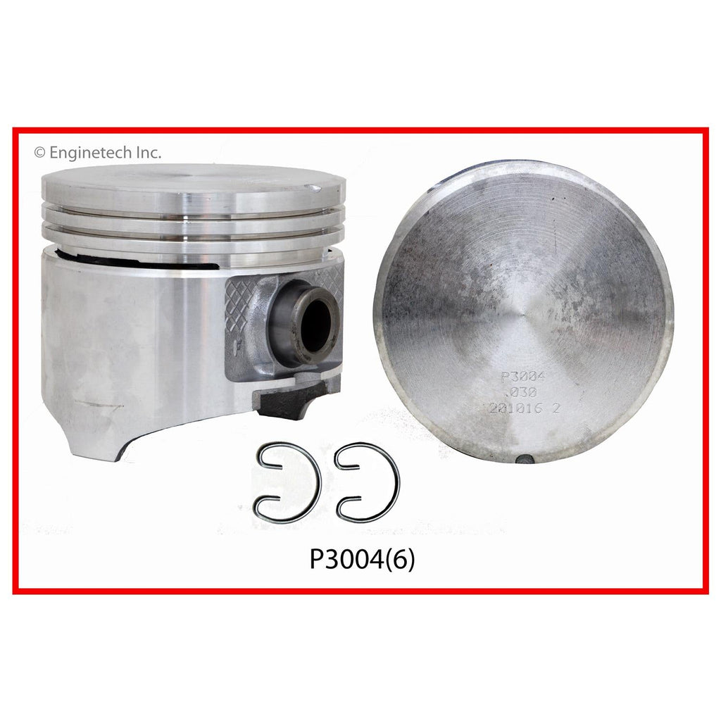 Enginetech P3004(1)STD Single Piston for Dodge and Chrysler Engines