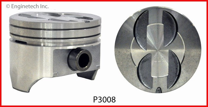 Enginetech P3008(8)STD Engine Piston Set Without Rings for Ford LTD Crown Victoria and Bronco