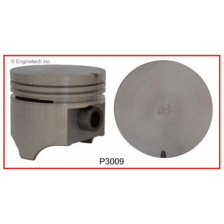 Enginetech P3009(6)STD Engine Piston Set Without Rings for Buick and Chevrolet Models