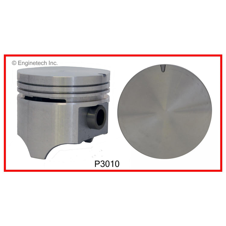 Enginetech P3010(1.75) Engine Single Piston Without Rings for Isuzu Trooper and Jeep Models