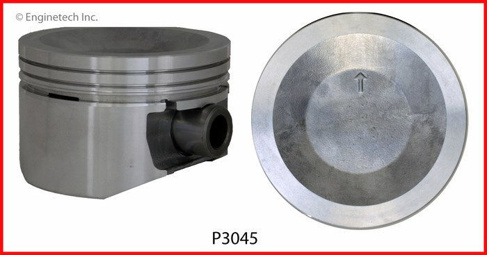 Enginetech P3045(6).50 Engine Piston Set Without Rings for Ford Ranger & Aerostar