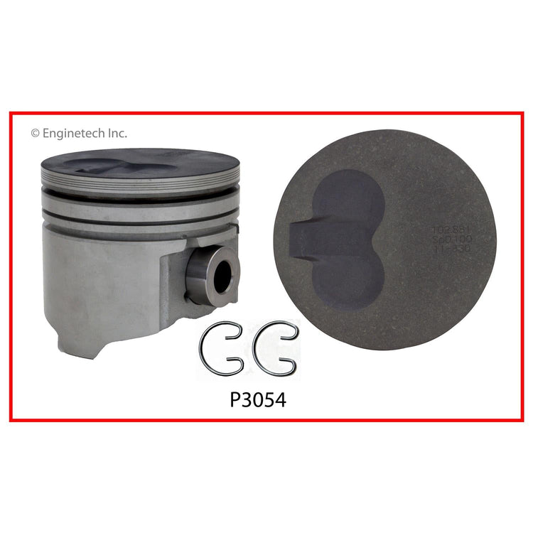 Enginetech P3054(1)030 Single Piston for Engine Rebuilds