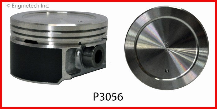 Enginetech P3056(4)STD Engine Piston Set Without Rings for Isuzu Hombre and Chevrolet Cavalier