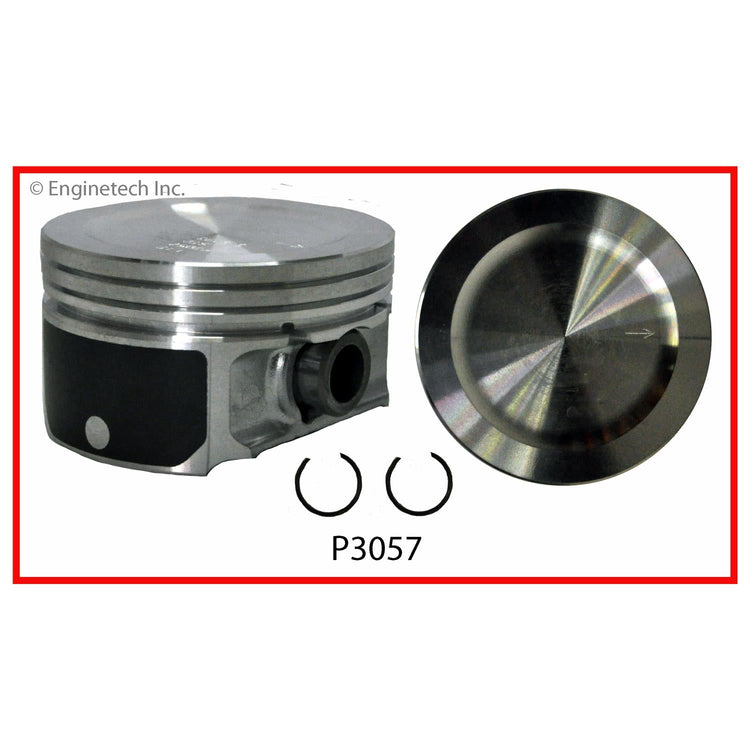 Enginetech P3057(1.75) Engine Single Piston Without Rings for Ford E-350 Super Duty