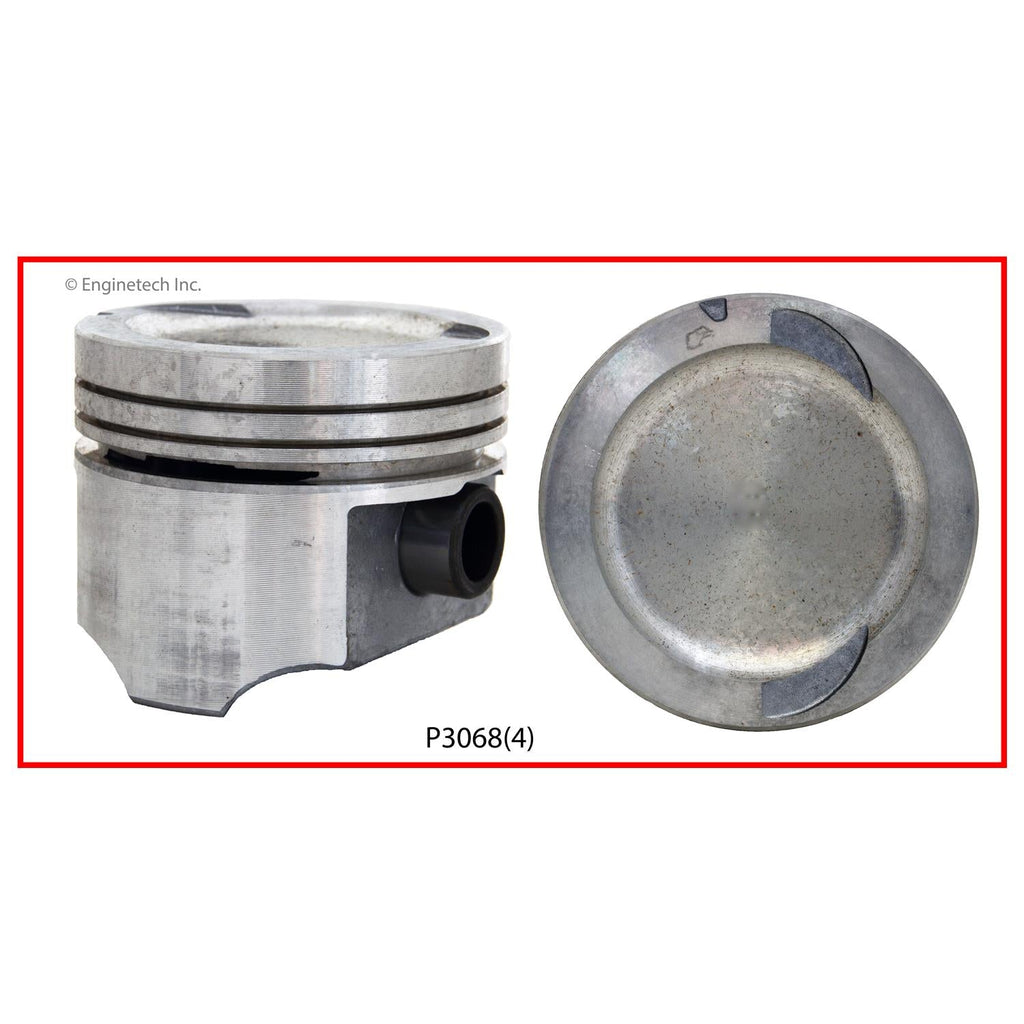 Enginetech P3068(1)STD Single Piston for Chrysler and Dodge Engines