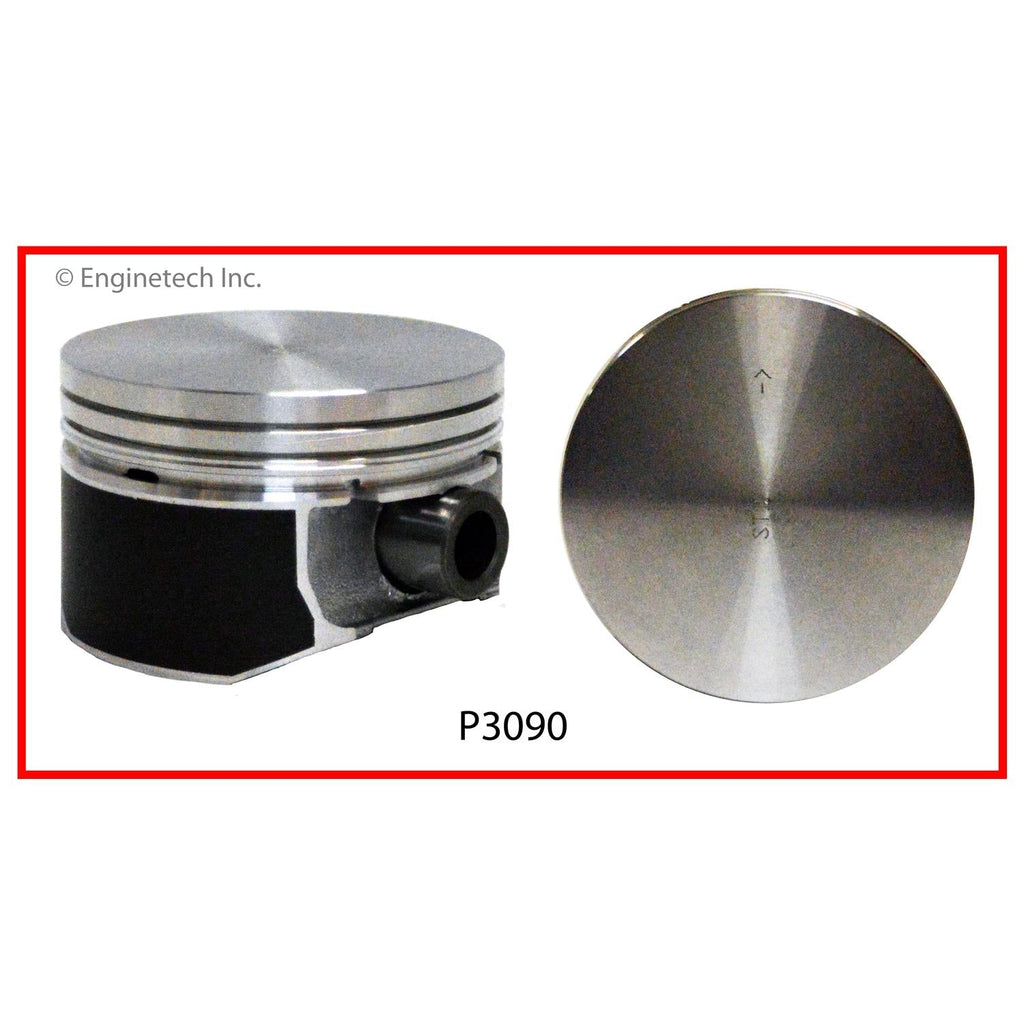 Enginetech P3090(1).50 Engine Single Piston Without Rings for Ford Explorer, Mazda B4000, Mercury Mountaineer, and Ford Ranger