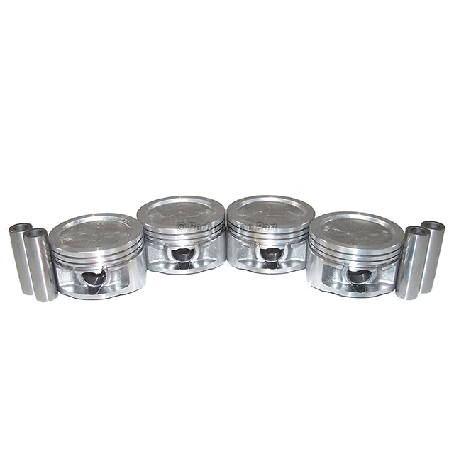 Pistons w/ Rings for 87-91 Buick 2.0L L4 SOHC 8v