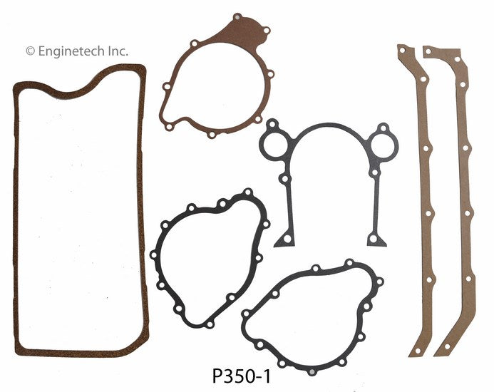 Enginetech P350-1 Engine Full Gasket Set for Pontiac Vehicles