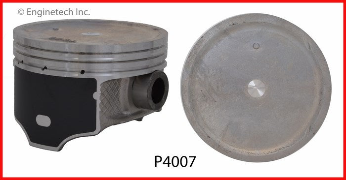 Enginetech P4007(4)STD Engine Piston Set Without Rings for Mitsubishi Vehicles