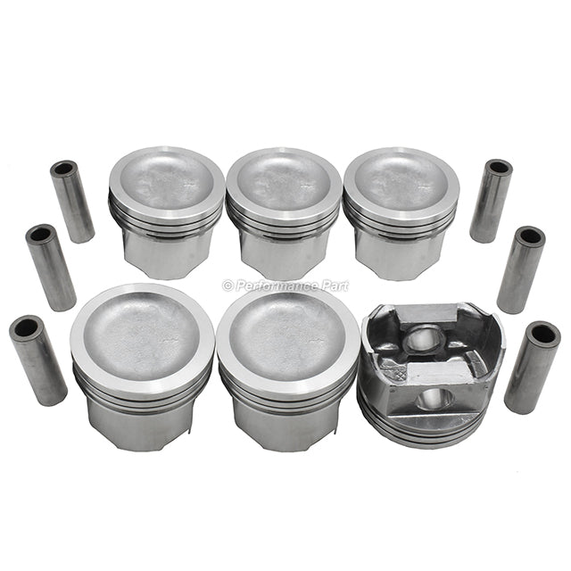 Pistons w/ Rings for 68-96 Ford 4.9L L6 OHV 12v