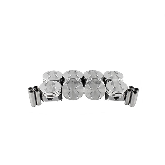 Pistons w/ Rings for 96-01 Ford 5.0L V8 OHV 16v