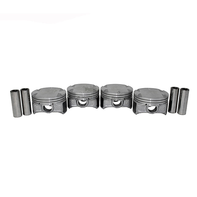 Pistons w/ Rings for 11-14 Mazda 2 1.5L L4 DOHC 16v