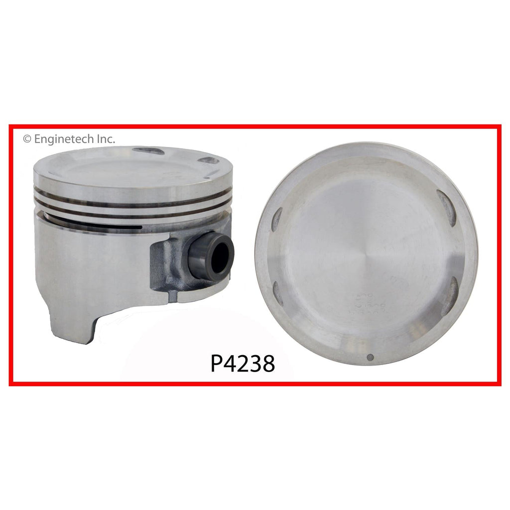 Enginetech P4238(1).50 Engine Single Piston Without Rings for Nissan D21 and Vans